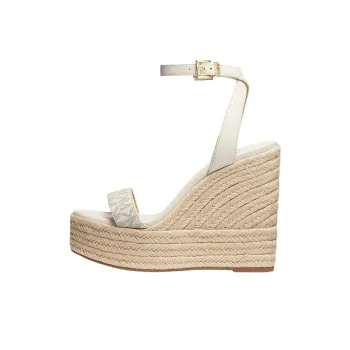 MICHAEL KORS Leighton Strap Sandals 13cm Women's White