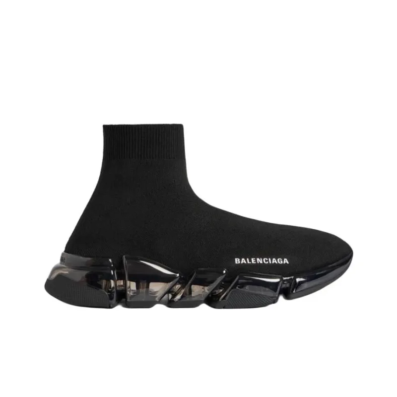 Balenciaga Speed 2.0 Clear Sole Black-2