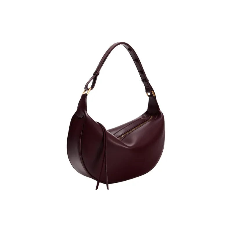 ZARA PU Shoulder Bag Crossbody Bag Handbag Medium Size Women's Red/Black-1