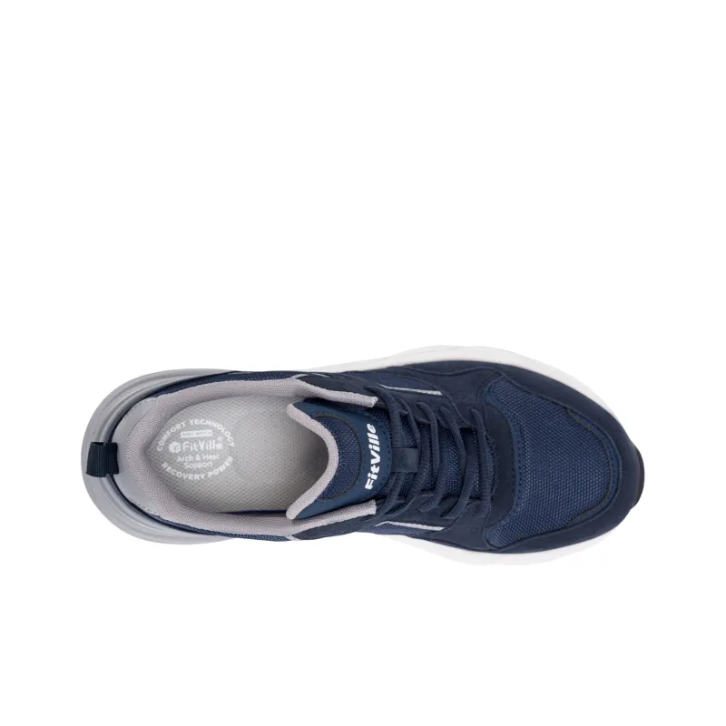 Fitville Anti-Slip And Wear-Resistant Breathable Low-Top Casual Running Shoes Men-6