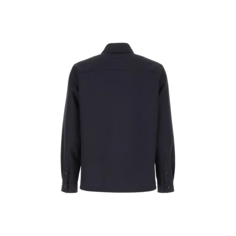GUCCI Collared Button Up Jacket-1