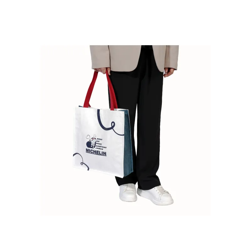 Michelin DuPont Paper Shoulder Bag Regular Unisex White-1