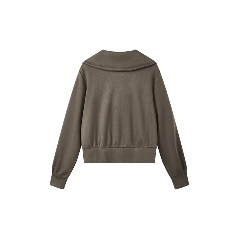Yu Qianwen Cropped Coats Women's-1