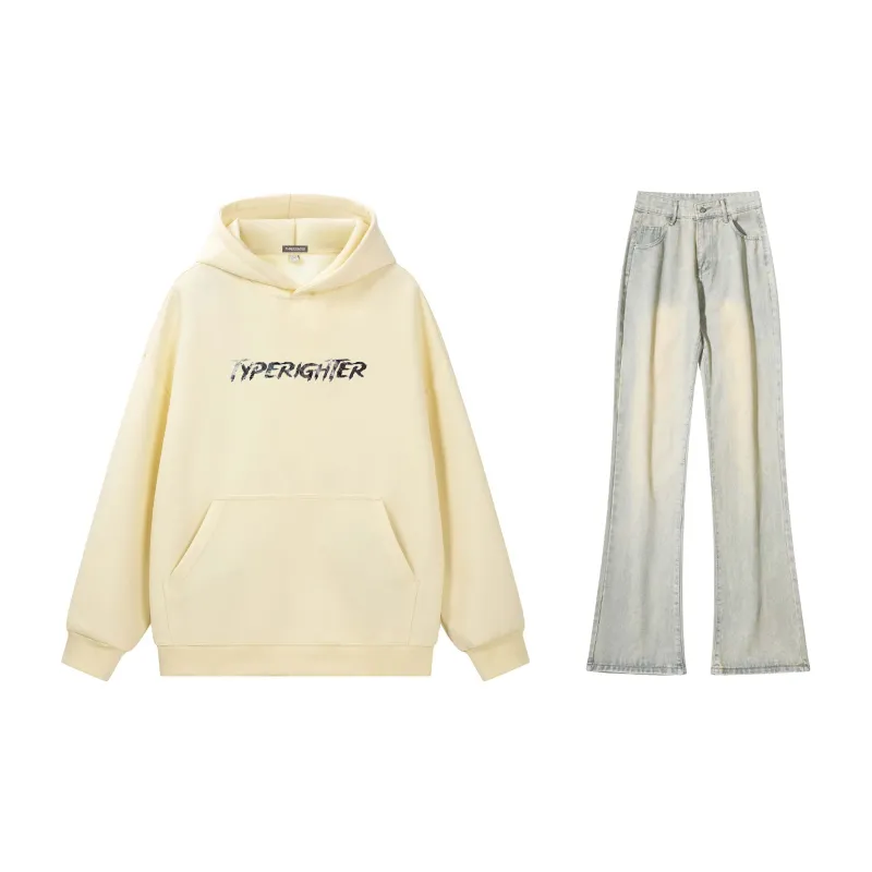 TYPERIGHTER Sweatshirt Set Unisex-14