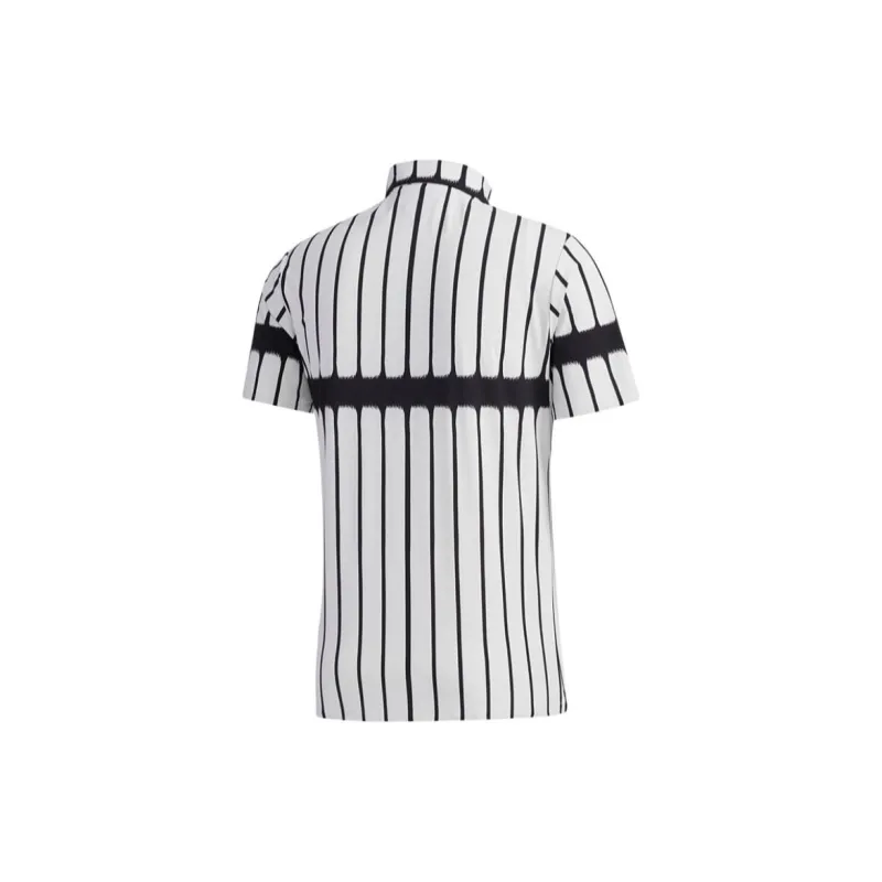 Adidas Polo Shirt Men's Black White-1