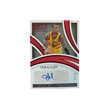 PANINI John Collins Immaculate Collection 2021 22 Eagles Hat Card 25/25 Sports Cards 1 Pc