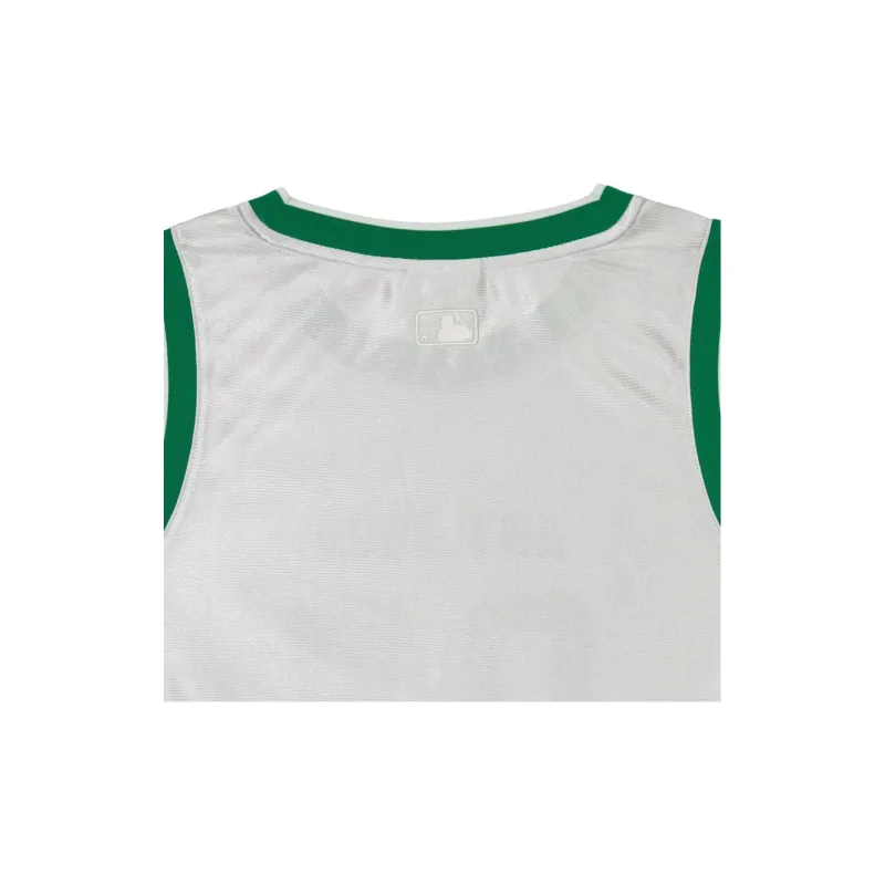 MLB New York Yankees Tank Tops Women's Silver-4