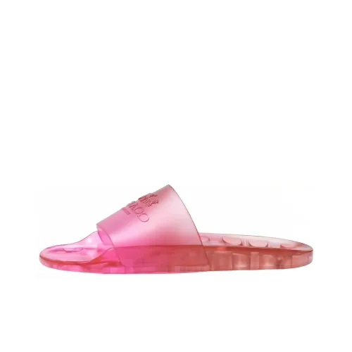 COACH Rubber Sole Slide Slippers Women's Pink