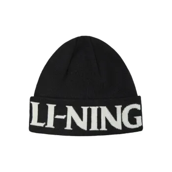 LiNing Acrylic Beanies Unisex Black