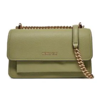 MICHAEL KORS Leather Crossbody Bag Shoulder Bag Large Size Women's Fruit Green