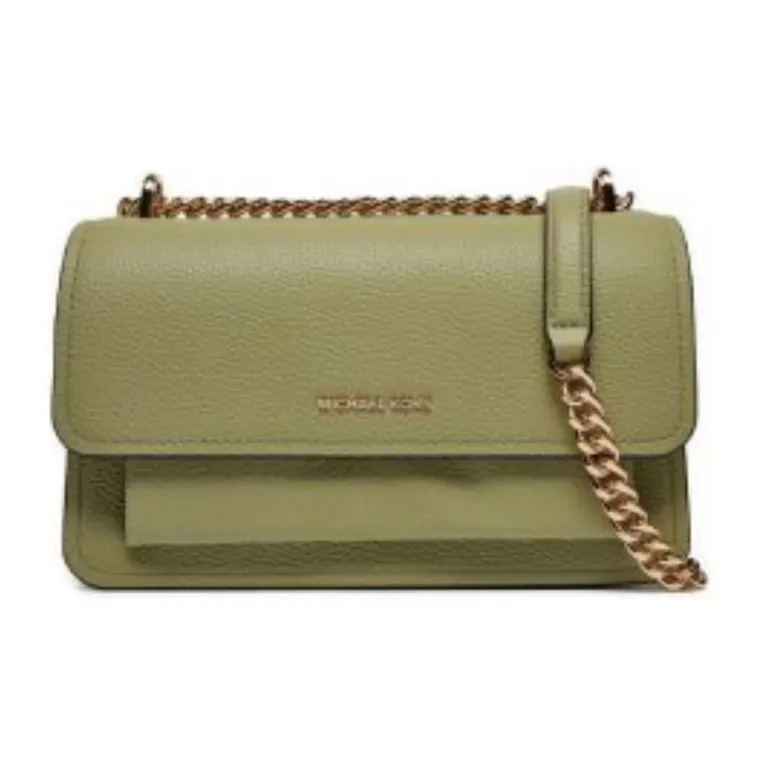 MICHAEL KORS Leather Crossbody Bag Shoulder Bag Large Size Women's Fruit Green-0