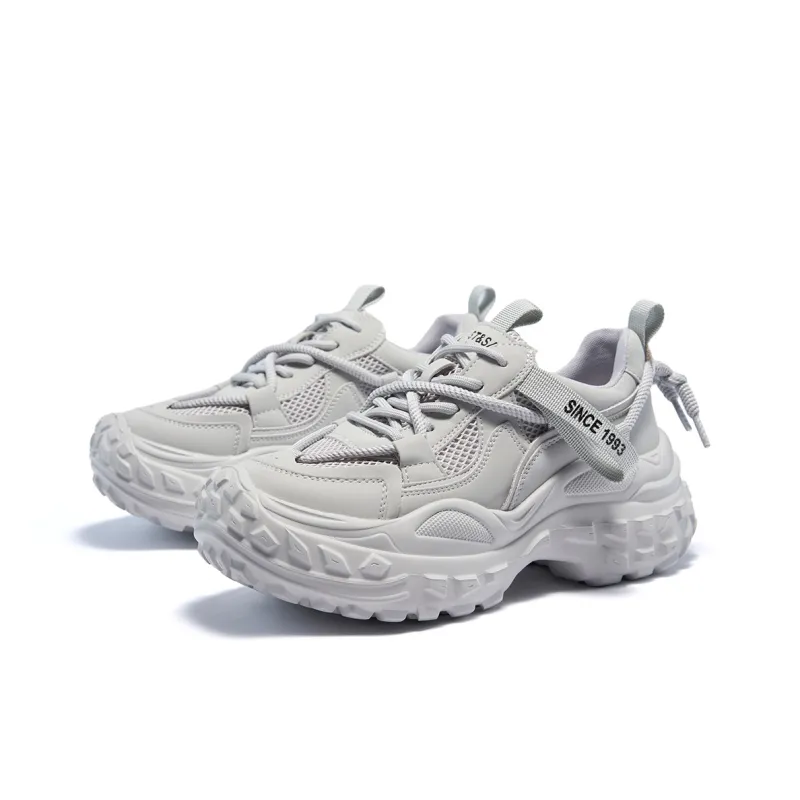 ST&SAT Wear-Resistant Breathable Slip-Resistant Chunky Sneakers Women's-7