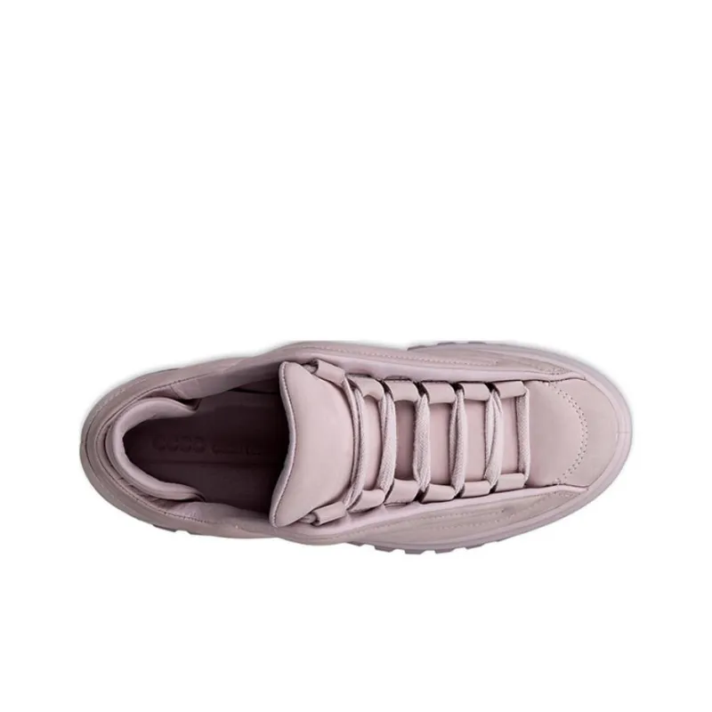 Ecco Anti Slip Wear Resistant Low Top Casual Shoes Women's Purple-4