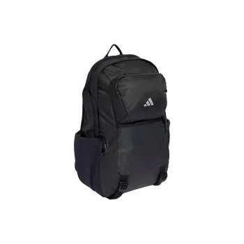 Adidas Polyester Backpack Regular Unisex Black & Reflective Silver