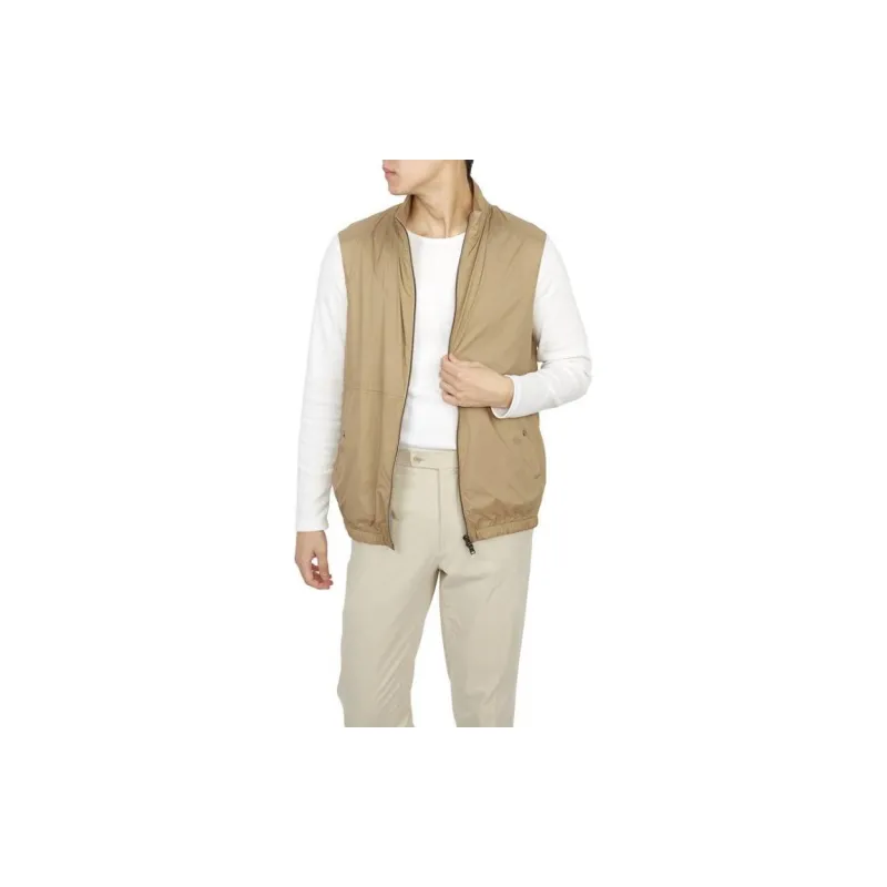 HERNO Vests Men Khaki-3