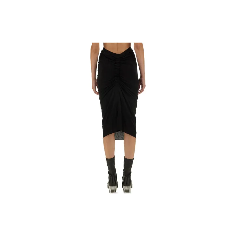 RICK OWENS/RO Casual Long Skirts Women's Black-1