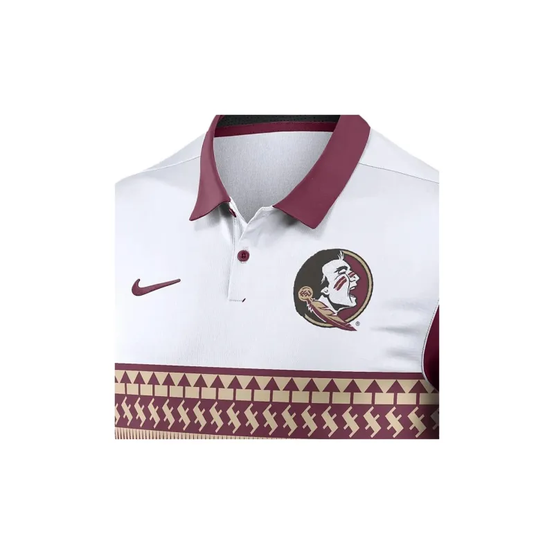 Nike Florida State Seminoles Primetime Campus Vapor Men's Nike Dri FIT College Polo-2