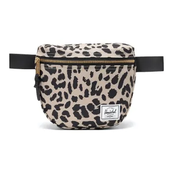 Herschel Recycled Material Sling Bag, One Shoulder, Crossbody, Fanny Pack Unisex Leopard Print