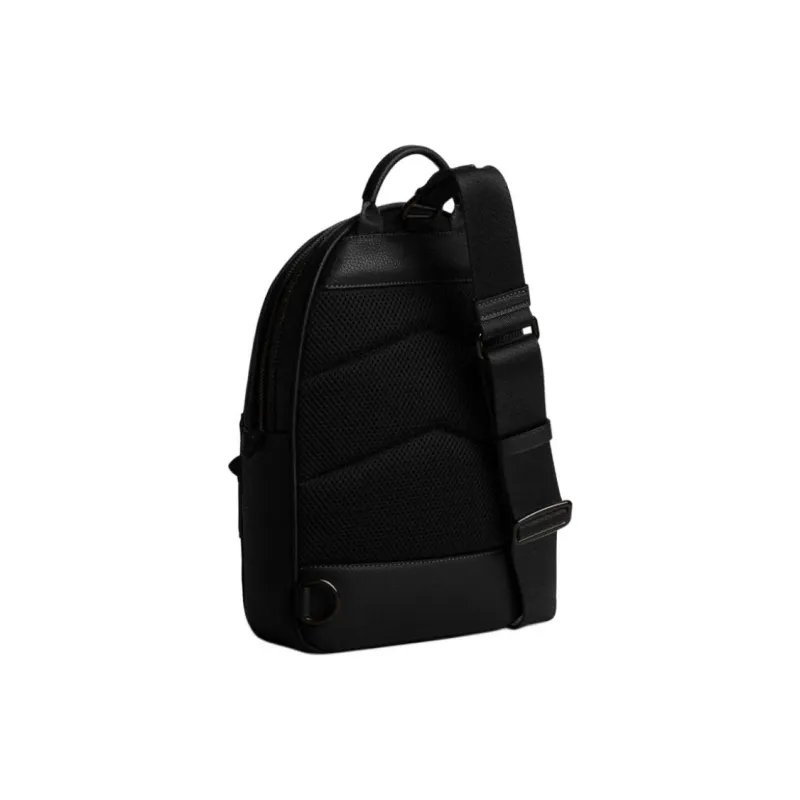 COACH Charter Calfskin Crossbody Bag, Sling Bag Men's Black-4