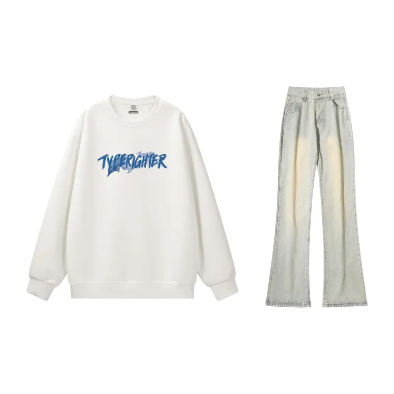TYPERIGHTER Sweatshirt Set Unisex-18