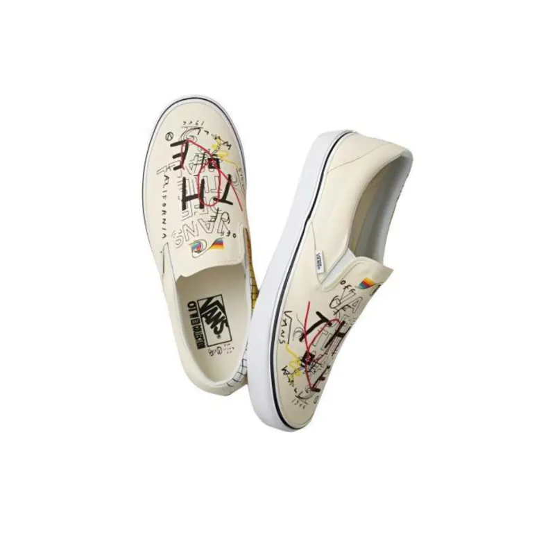 Vans Kim Young Jin X Classic Slip On 'Black White'-1