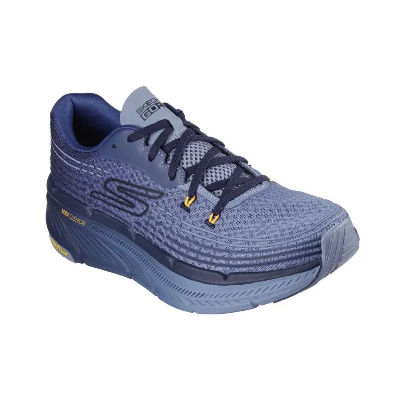 Skechers Max Cushioning Premier 2.0 Shock Absorbers With Slip Resistant Features Low Top Running Shoes Men's Blue-2