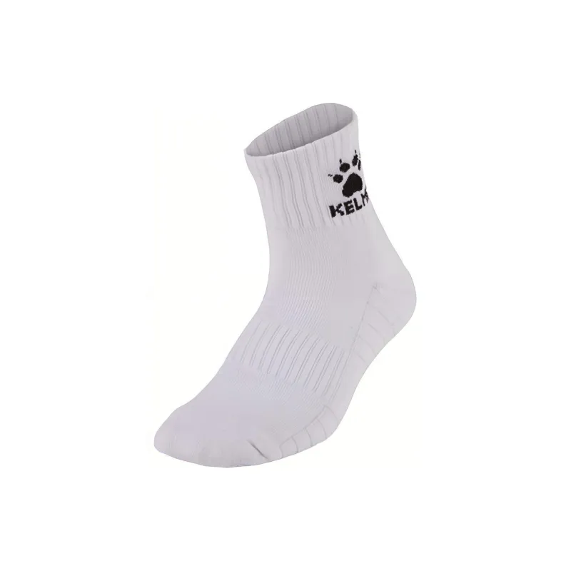 KELME Mid Calf Socks Unisex 1 Pack Heather Gray-4