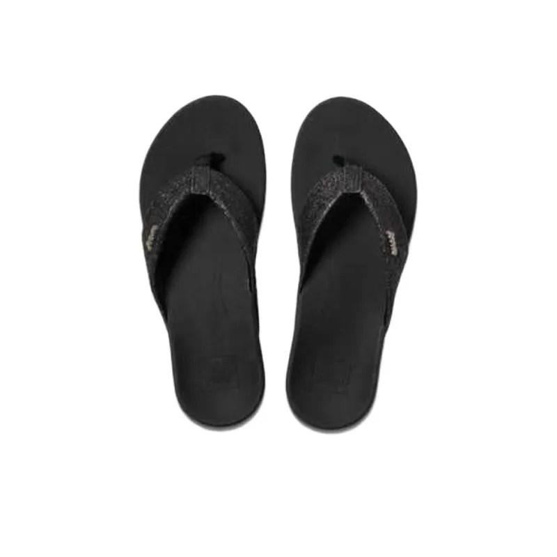REEF Slip-Resistant Abrasion-Resistant Flip Flops Women's Black-2