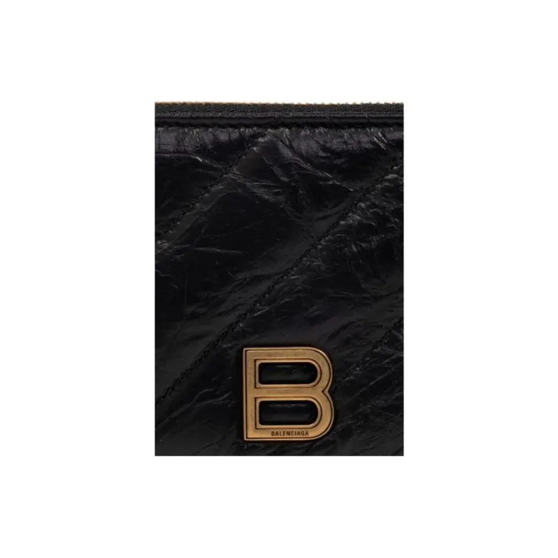 Balenciaga Crush Long Coin And Card Holder-4