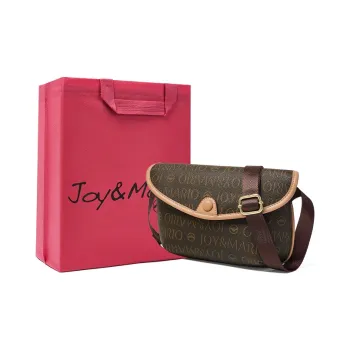 Joy&Mario PVC Synthetic Leather Lightweight Business Casual Regular Women's Cocoa Coffee/Ecru/Mandarin Yellow