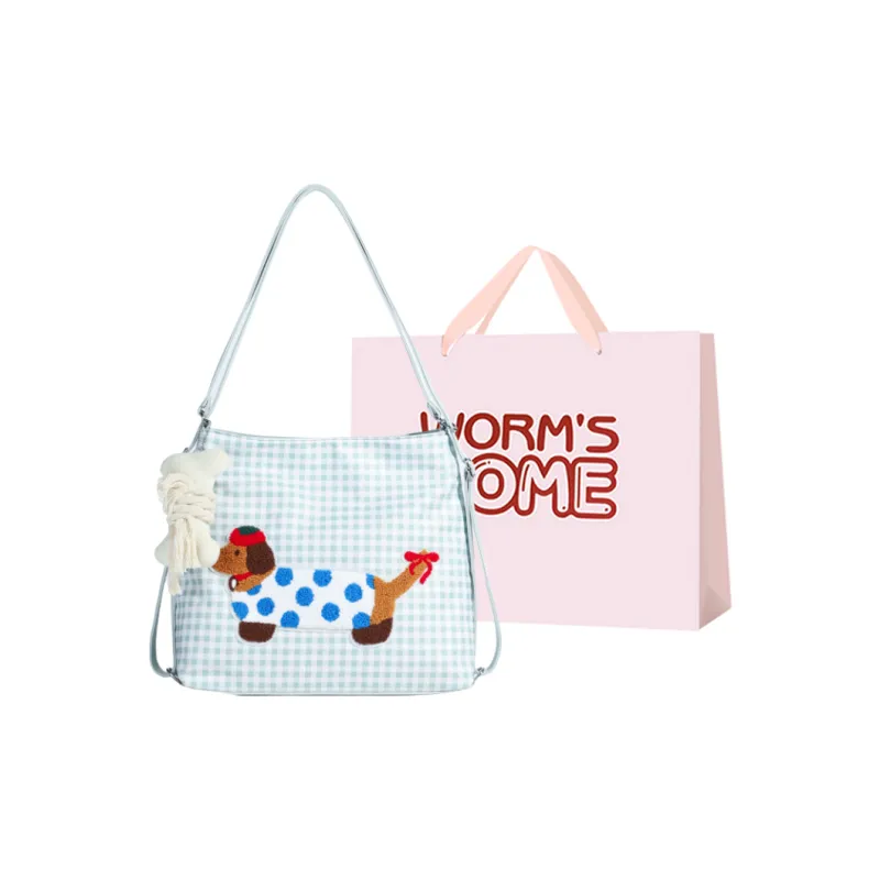Worm's Home Canvas Backpack Shoulder Bag Regular Women's Multicolor-6