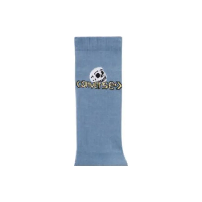 Converse Skull Star Chevron Mid-Calf Socks Men's 3 Pack-2