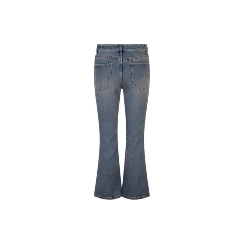 Givenchy Logo Chained Flared Jeans-2