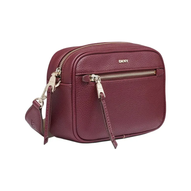 DKNY Imitation Leather Camera Bag Shoulder Bag Crossbody Bag Women's Red-1
