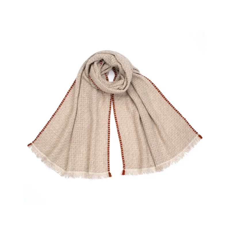NAME.S 100% Cashmere Knit Scarves Unisex Anniversary Gift Box+Shopping Bag-0