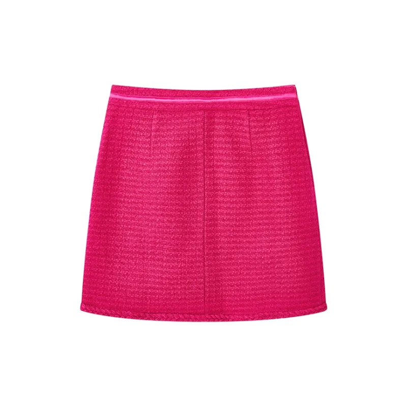 Yu Qianwen Casual Short Skirts Women's-5