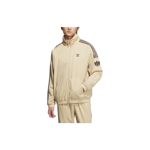 Adidas Originals Jackets Unisex Mist Light Brown