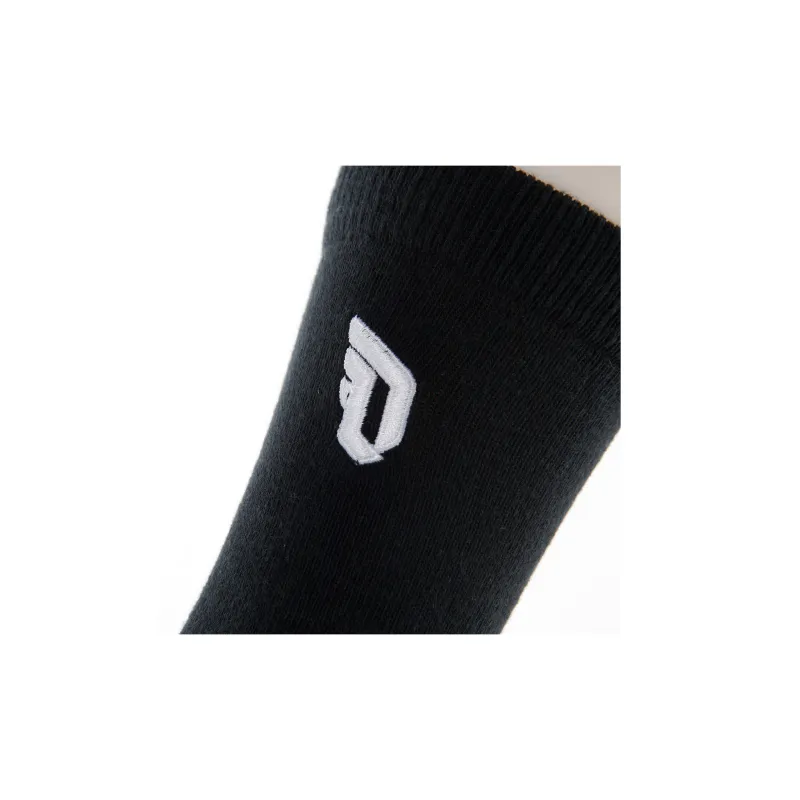 Adidas Mid Calf Socks Unisex Black-3