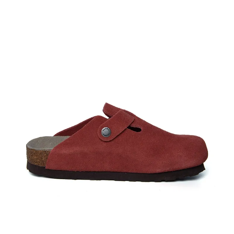 DAOWAI Cork Sole Antibacterial Massage Slip Resistant Abrasion Resistant Odor Resistant Wrap toe Slippers Men-2