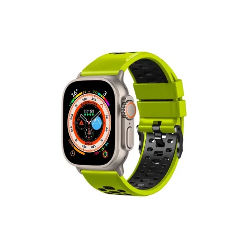 FZRT Watch Bands 24mm Sports Mesh Rubber Strap Unisex