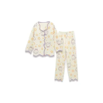 Sleeping Beauty Pajama Set Women's Purple