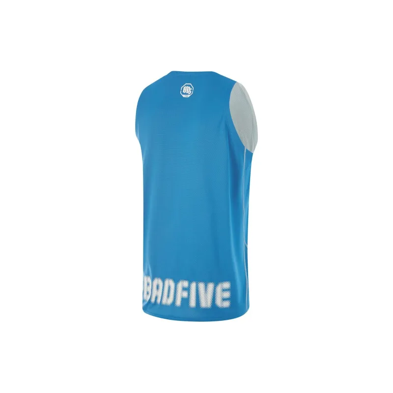 LiNing Badfive Basketball Jerseys Men Interstellar Blue Sandstone Gray-1