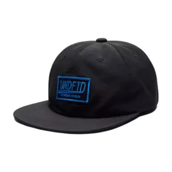 UNDEFEATED Cotton Baseball Caps Unisex Black