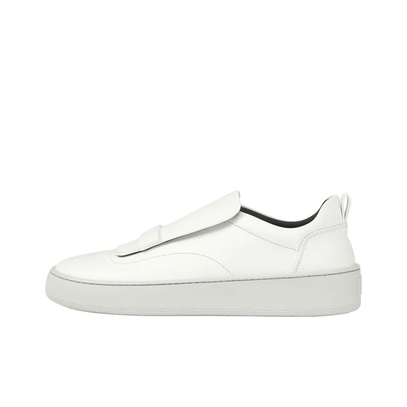 SERGIO ROSSI Sr1 Addict Low-Top Skateboard Shoes Men White-0
