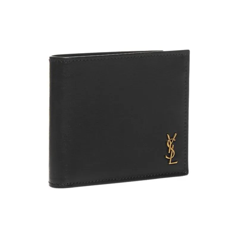 SAINT LAURENT Tiny Monogram East West Wallet-2
