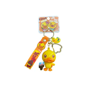 Baimao PVC Hardware Keychains Unisex