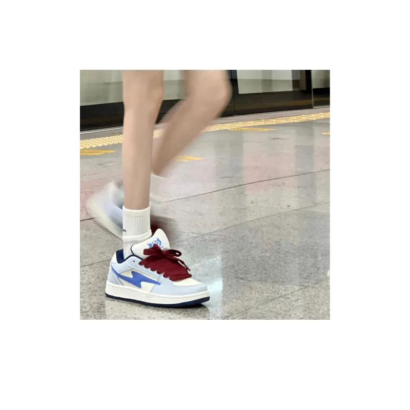 CHERRY&KALIKA Anti-Slip Wear-Resistant Lightweight Breathable Height Increasing Low-Top Skateboard Shoes Women's-17