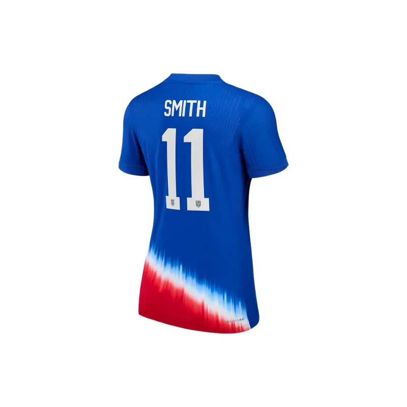Nike Sophia Smith USWNT 2024 Match Away Soccer Jerseys Women's Blue-1