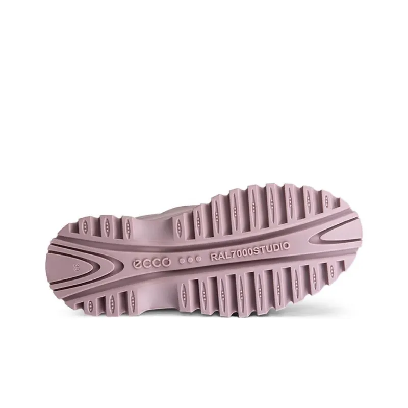 Ecco Anti Slip Wear Resistant Low Top Casual Shoes Women's Purple-5