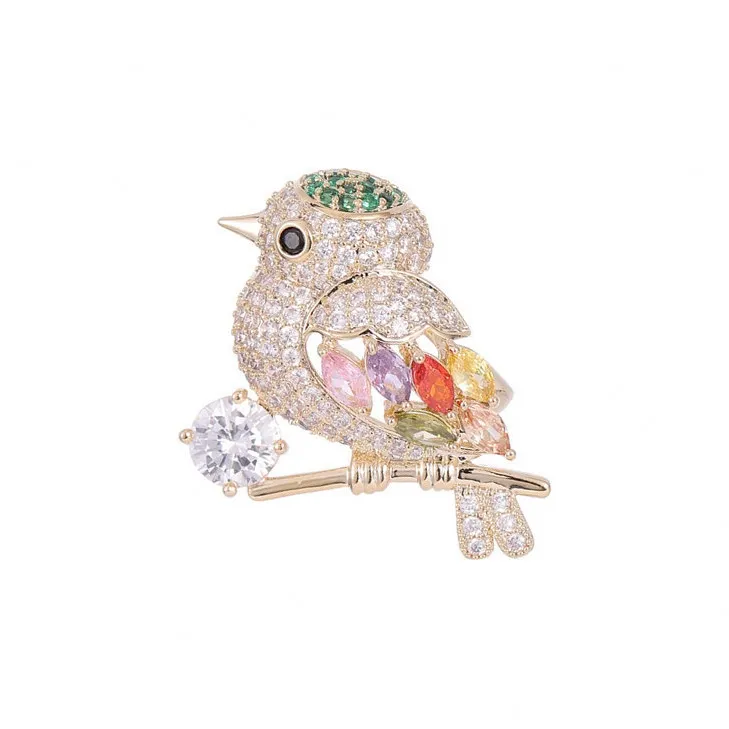 Lockstarfy High Quality Eco Friendly Copper Brooches Women's-0
